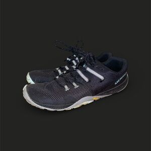 Size 8.5 Women's Merrell Trail Glove 6 Barefoot Vibram Running Shoes J135384